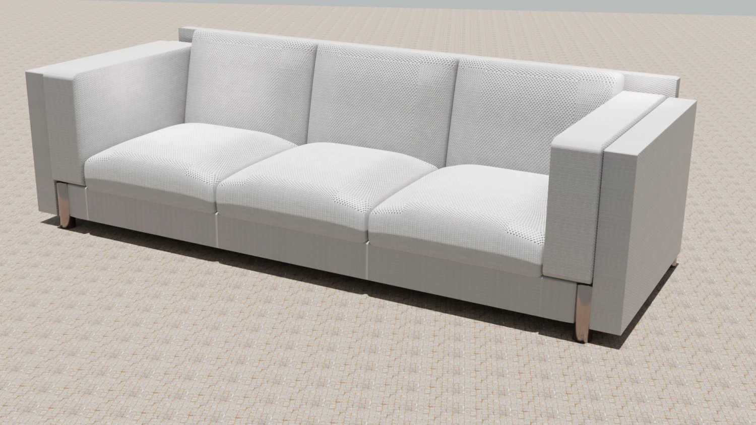 Sofa 3D Model .c4d .max .obj .3ds .fbx .stl .blend 