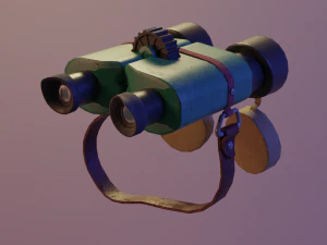 Binocular 3D Model