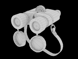Binocular 3D Model