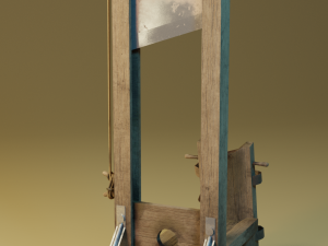 Guillotine Model 3D