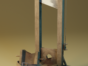 Guillotine 3D 모델