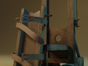 Guillotine 3D 모델