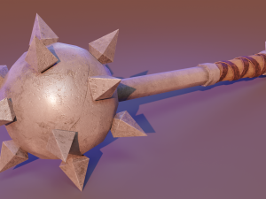 Morning star Modèle 3D