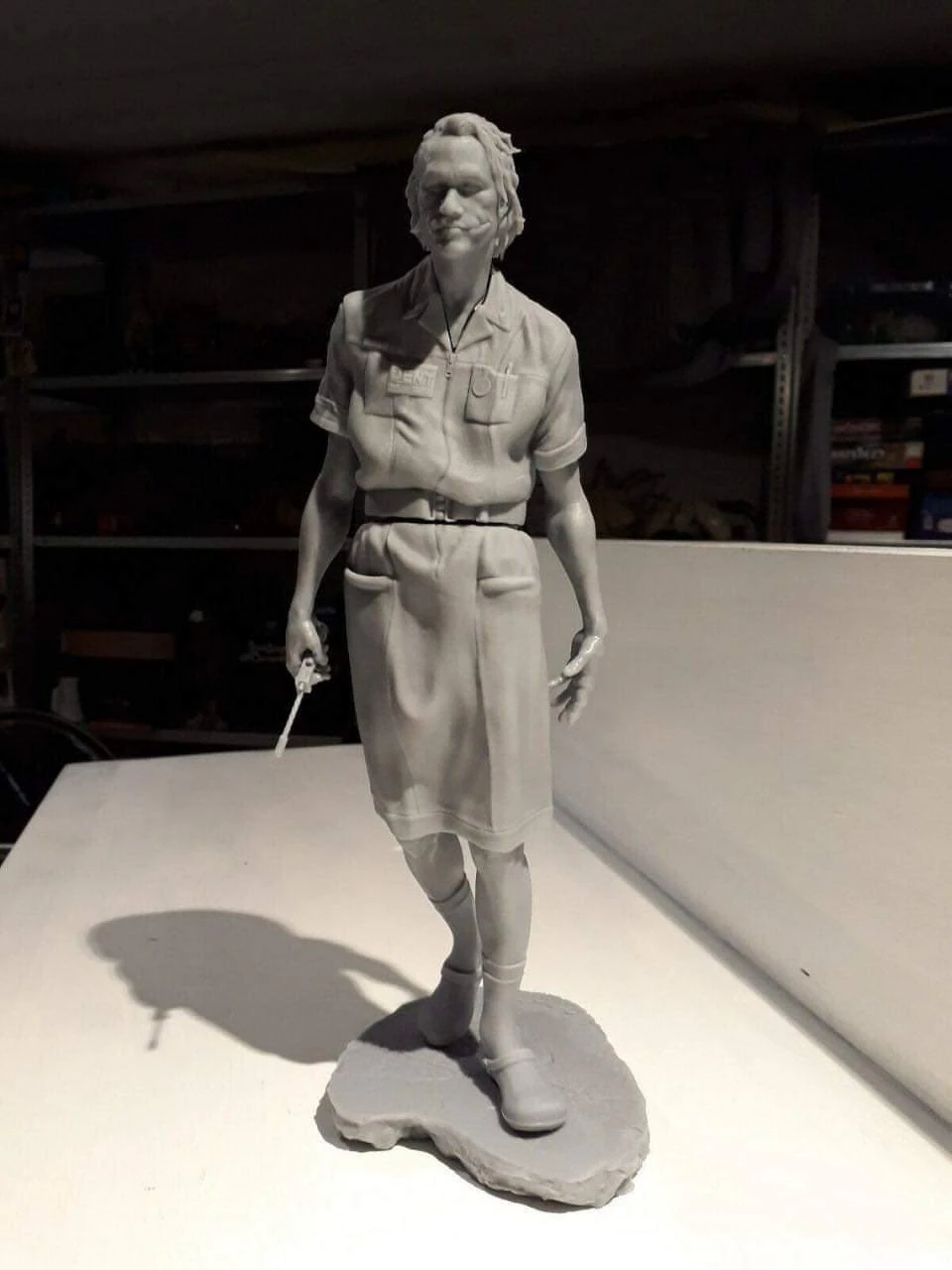 Joker Ledger Nurse for print 3D Print Model .c4d .max .obj .3ds .fbx .stl .blend