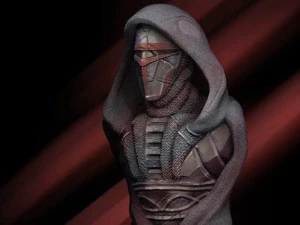 Impresi&oacute;n 3D del busto de Darth Revan Modelo de impresión 3D