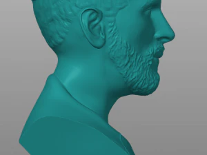 Messi bust 3d prinr 3D Print Model