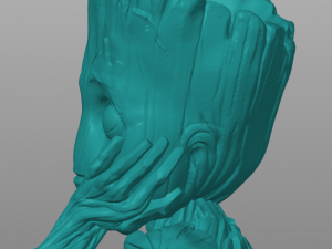 Groot flower bowl Modelo de Impressão 3D