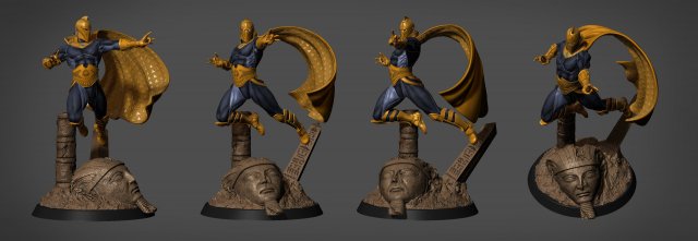 Dr Fate Modelo 3D .c4d .max .obj .3ds .fbx .stl .blend 