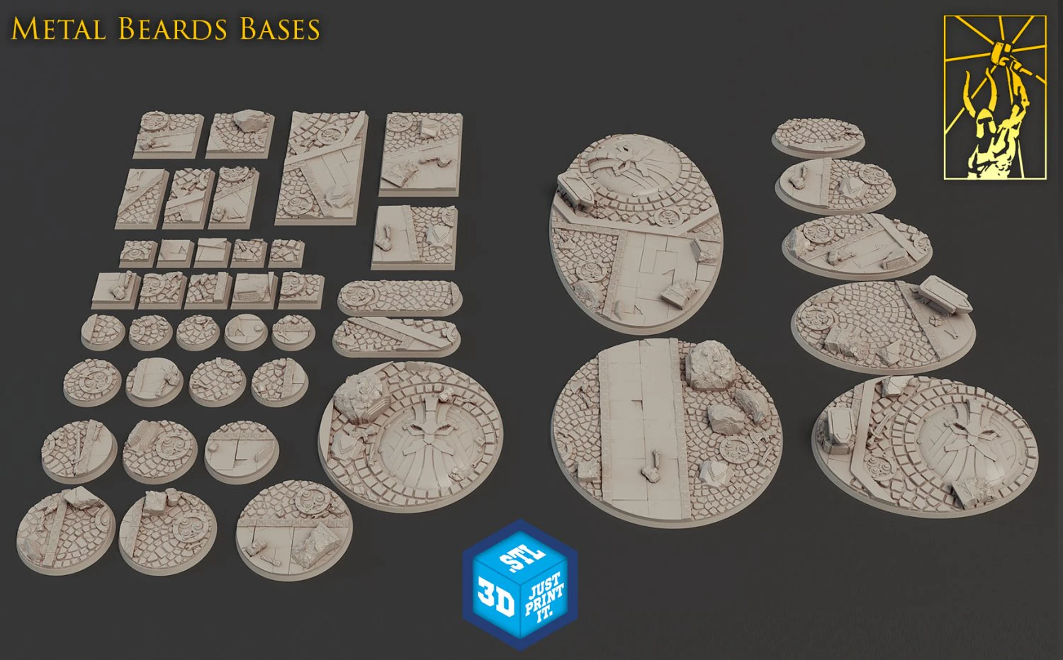 Base Road 3D Model .c4d .max .obj .3ds .fbx .stl .blend 
