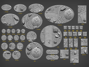 Base Road Modelo 3D