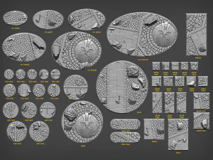 Base Road 3D Model