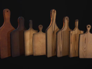 tábua de corte antiga e nova Modelo 3D