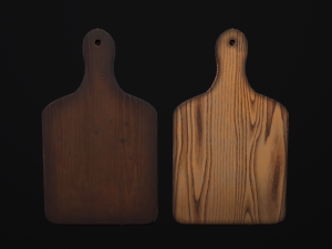 cutting board old and new 3D 模型
