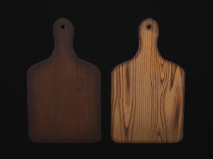 cutting board old and new 3D Model