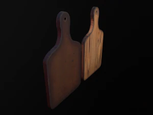 cutting board old and new 3D Model