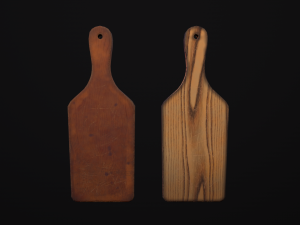 cutting board old and new 3D 模型