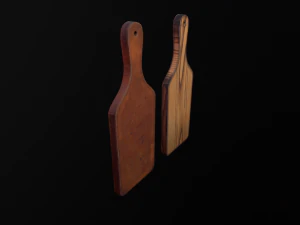 cutting board old and new 3D Model