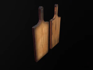 cutting board old and new 3D Model