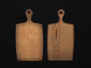 cutting board old and new 3D Model