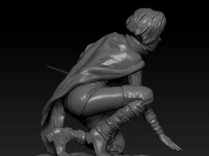 женщина-изгой 3D Модель