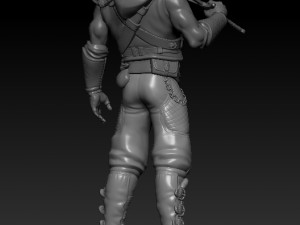 warrior tamiren 3D Модель