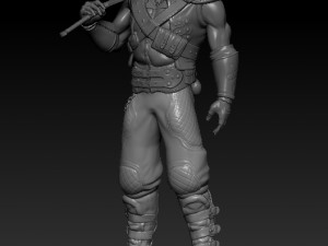 warrior tamiren 3D Модель