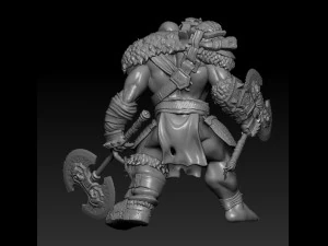 orc warrior 3D Model