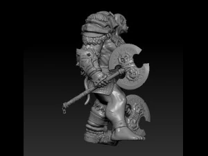 orc warrior 3D Model