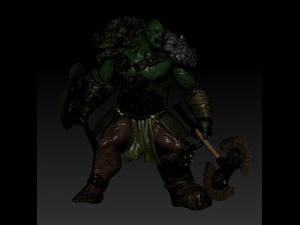 orc warrior 3D Model