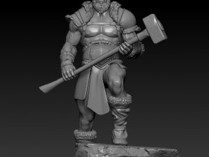 barbarian nord Model 3D