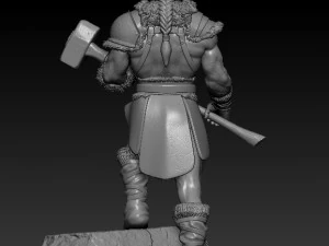 barbarian nord 3D Model