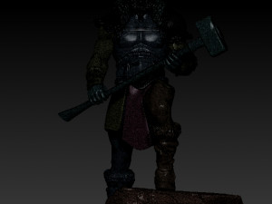 barbarian nord 3Dモデル