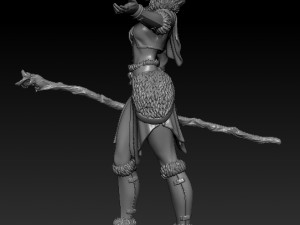 dryad 3D 模型