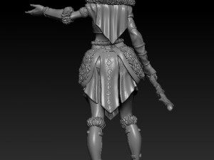 dryad 3D 模型