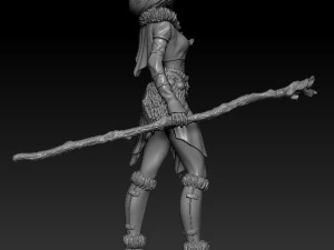 dryad 3D Model
