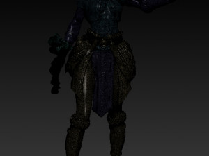 dryad 3D 模型