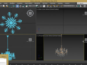chandelier Model 3D