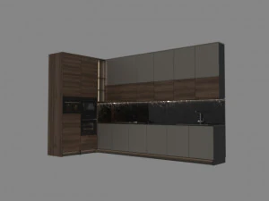 dapur Model 3D