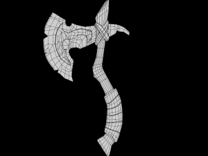 axe low-poly 3D Model