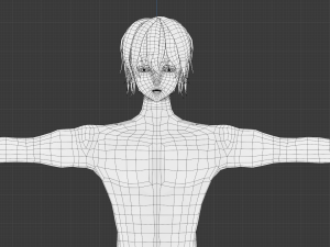 man character Modello 3D