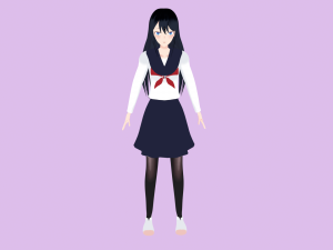 Character anime style 3D Model