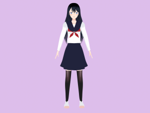 Character anime style 3D Model