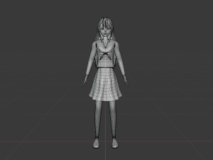 Character anime style 3D Model
