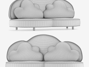 kid sofa Model 3D
