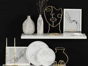 decorative set 3D Model