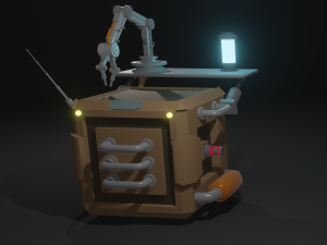 mechanical workbench Modèle 3D