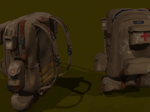 बैग 3D मॉडल