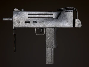 सबमशीन मैक-10 3D मॉडल