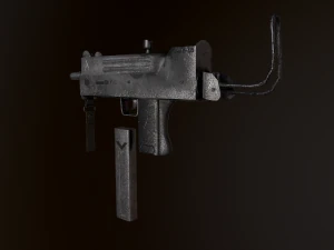 submachine mac-10 3D Model