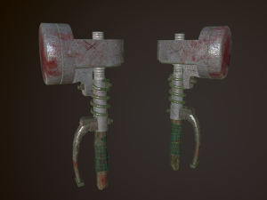 a small pack of cold for the post-apocalypse Modelo 3D